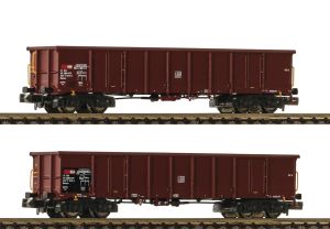 2-er Set Offene G�terwagen Eanos der SBB | Epoche V - Fleischmann 830252 Spur N