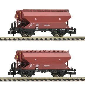 2-er Set Getreidesilowagen Tgpps der BLS | Epoche III - Fleischmann 830310 Spur N