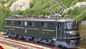E-Lok Ae 6/6 SBB 11404 Luzern gr�n grau - Fulgurex 22522 Spur H0