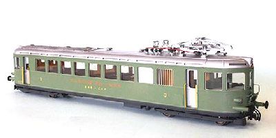 E-Triebwagen Ce 2/4 701 SBB gr�n DCC - Fulgurex 2267 Spur H0