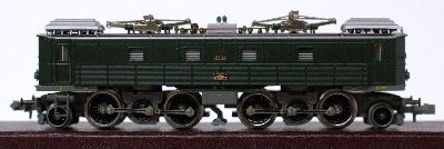 Ellok SBB Be 4/6  Nr. 12336 gr�n Messing-Handarbeitsmodell - Fulgurex 4206 Spur N