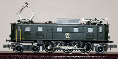 Ellok SBB Ae 3/6 II Nr 10431 gr�n Messing-Handarbeitsmodell - Fulgurex 4208 Spur N