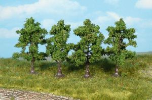 5 Obstb�ume 7 cm - Heki 1965 allgemein