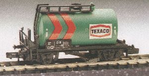N Schienenreinigungswagen Texaco Clean-o-fix - Herkat 1405 Spur N