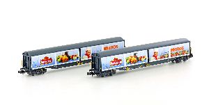 2tlg. Set Habils Schiebewandw - Hobbytrain H23456 Spur N