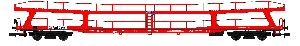 2er Set Autotransportwagen DD - Hobbytrain H24605 Spur N