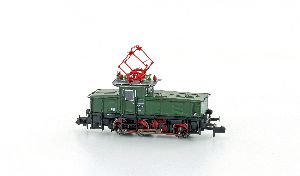 Rangierlok E 63 DB Ep.III gr�n / rot - Hobbytrain H3051 Spur N