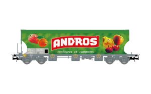SNCF, 4-achs. Zuckersilowagen ANDROS, gr�n - Jouef HJ6318 Spur H0