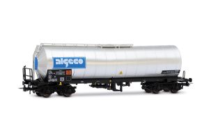 SNCF, 4-achs. Isolierkesselwagen algeco, chromsilberne Farbg - Jouef HJ6324 Spur H0