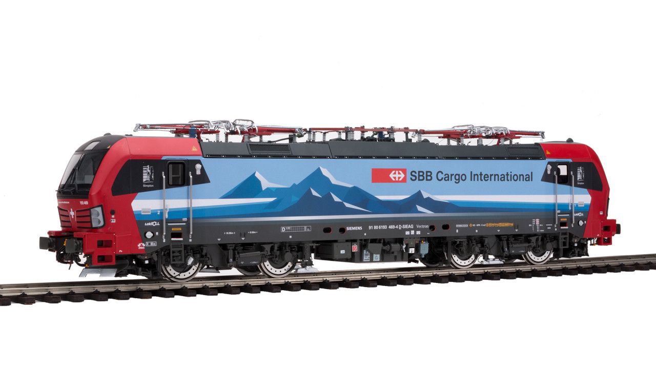 E-Lok VECTRON BR 193 469 SBB Cargo Alpenpiercer FS - KM1 119303 Spur 1