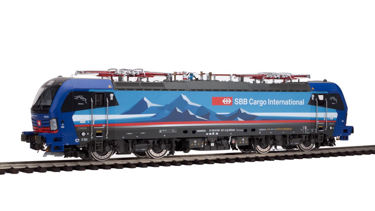 E-Lok VECTRON BR 193 521 SBB Cargo Nightpierce LIM. FS - KM1 119304 Spur 1