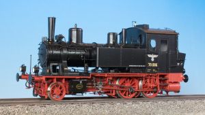BR 70 006 DRG IIc schwarz/rot Dampflok - KM1 167024 Spur 0
