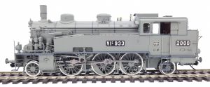 Badische VIc 933 Fotolackierung grau Dampflok LIM. - KM1 167502 Spur 0