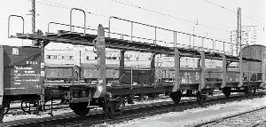Autotransportwag. Offs55 DB EPIIIa braun - KM1 205502B Spur 1
