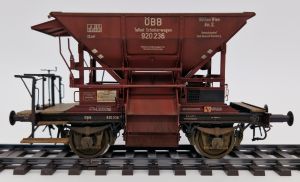 Talbot-Schotterwagen �BB Ep. III  NEM mit Premiumpatinierung - KM1 206637.1 Spur 1