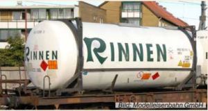 Swap-Body Tankcontainer 20� Fu� Rinnen - KM1 260361 Spur 0