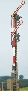 Formsignal zweifl. ungekoppelt DB grau - KM1 400440 Spur 1