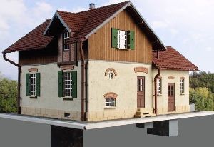 Bahnw�rterhaus Calw - Posten 44 - Bausatz - KM1 400740 Spur 1