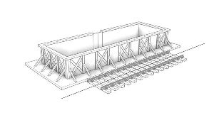 Kohlelager Gerstetten Bausatz - KM1 400790 Spur 1