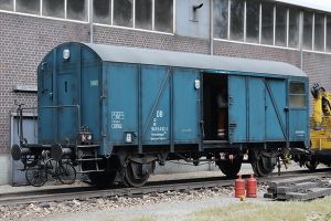 Patinierung G�terwagen Spur 0 - KM1 4655 Spur 1