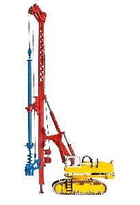 H0 Hydraulikbagger m.Bohrger. - Kibri 11279 1:87