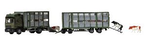 H0 Viehtransporter mit Anh. - Kibri 12248 1:87