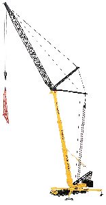 H0 LIEBHERR LTM 1800 mit Wipp - Kibri 13033 1:87