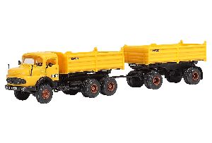 H0 MEILLER Rundhauber Kipperz - Kibri 14026 1:87