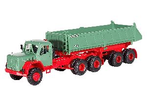 H0 MAGIRUS DEUTZ mit MEILLER - Kibri 14036 1:87
