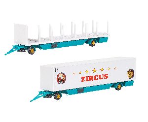 H0 Zirkus Zeltstangen und Kof - Kibri 14658 1:87
