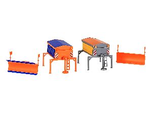 H0 Streugeraeteaufbau m.Schne - Kibri 15013 1:87