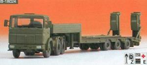 H0 Bundeswehr MAN mit Tieflad - Kibri 18024 1:87