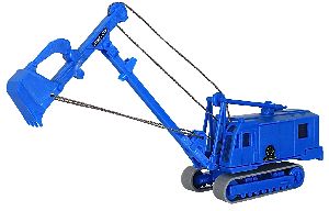 N MENCK Bagger mit Tiefloeff - Kibri 19102 1:160