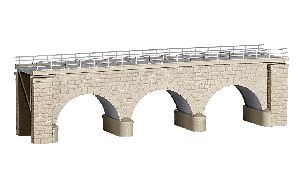 N/Z Erzberg-Bruecke mit Eisbr - Kibri 37660 Spur N