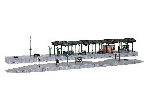 N Bahnsteig Osterburken - Kibri 37759 Spur N