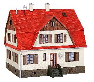 H0 Wohnhaus mit Erker - Kibri 38162 Spur H0
