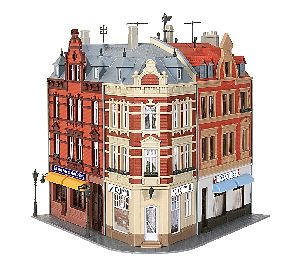 H0 Eckhaus am Hanseplatz - Kibri 38355 Spur H0