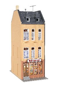 H0 Stadthaus Eiscaf�/B�ckerei - Kibri 38393 Spur H0