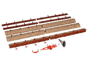 H0 Deko-Set Binnenhafen - Kibri 38528 Spur H0