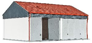 H0 Garage klein - Kibri 38540 Spur H0