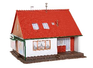 H0 Einfamilienhaus mit Laden - Kibri 38720 Spur H0
