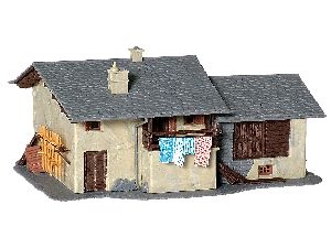 H0 Berghaus Palue in Grevasal - Kibri 38809 Spur H0