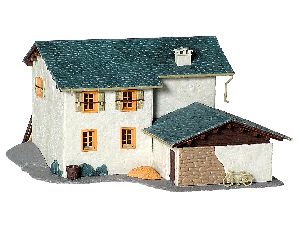 H0 Berghaus Fextal in Grevasa - Kibri 38810 Spur H0