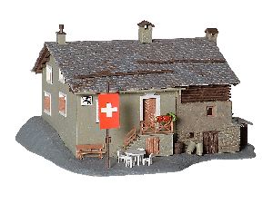 H0 Berggasthaus Steinbock in - Kibri 38811 Spur H0