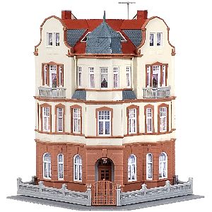 H0 Eckhaus Diplomatenvilla in - Kibri 39100 Spur H0