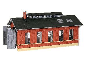 H0 Lokschuppen, einstaendig - Kibri 39307 Spur H0