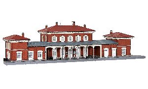 H0 Bahnhof Feldafing - Kibri 39366 Spur H0