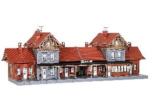 H0 Bahnhof Fuerstenberg - Kibri 39367 Spur H0