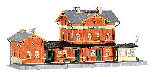 H0 Bahnhof Eschbronn - Kibri 39368 Spur H0