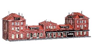 H0 Bahnhof Calw - Kibri 39371 Spur H0